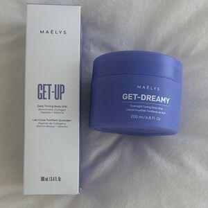 MAËLYS Get-Dreamy Overnight Toning Body Whip & GET UP toning body milk